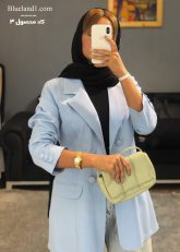 کت مازراتی زنانه رنگ آبی