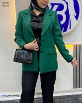 تک کت زنانه مازراتی رنگ سبز کله غازی