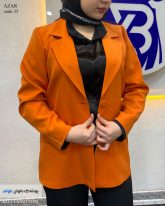 سایت خرید تک کت زنانه نارنجی