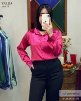 عکس شومیز دخترانه رنگ سرخابی