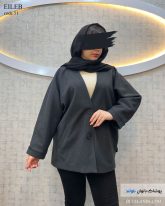 خرید پالت کتی زنانه جنس فوتر رنگ نوک مدادی