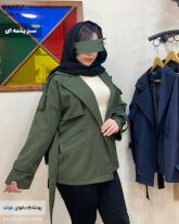 ترنج کت دخترانه جنس تی سی رنگ سبز یشمی