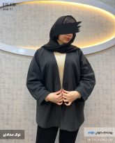 خرید پالت کتی زنانه جنس فوتر رنگ نوک مدادی