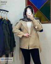 عکس ترنج کت دخترانه جنس تی سی رنگ کرم