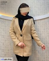 پالتو کتی دخترانه جسن فوتر رنگ نسکافه ای