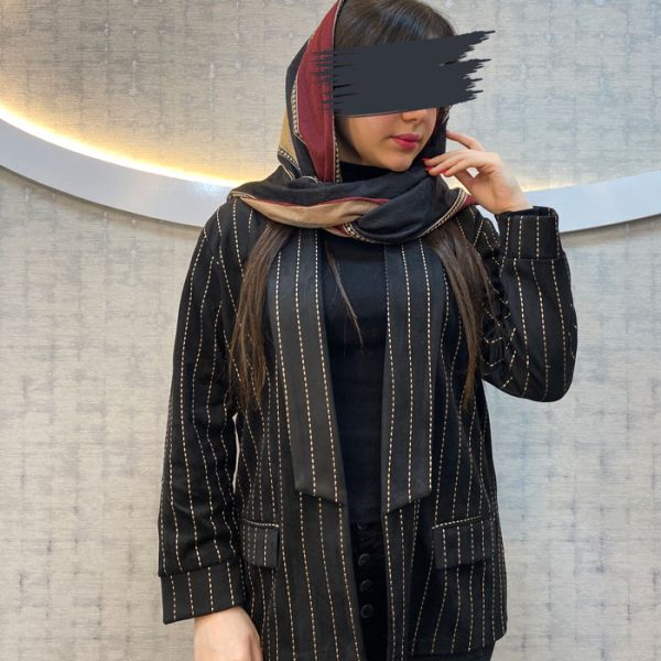 کت زنانه جنس سوییت رنگ مشکی