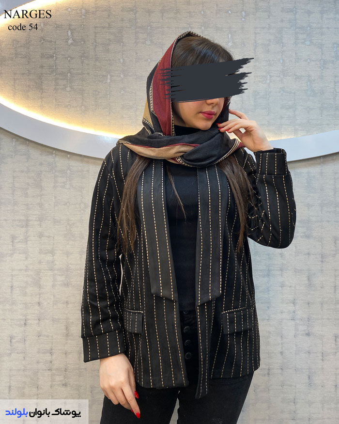 کت زنانه جنس سوییت رنگ مشکی
