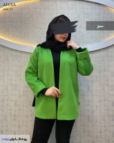 عکس پالتو کوتاه زنانه جنس فوتر
