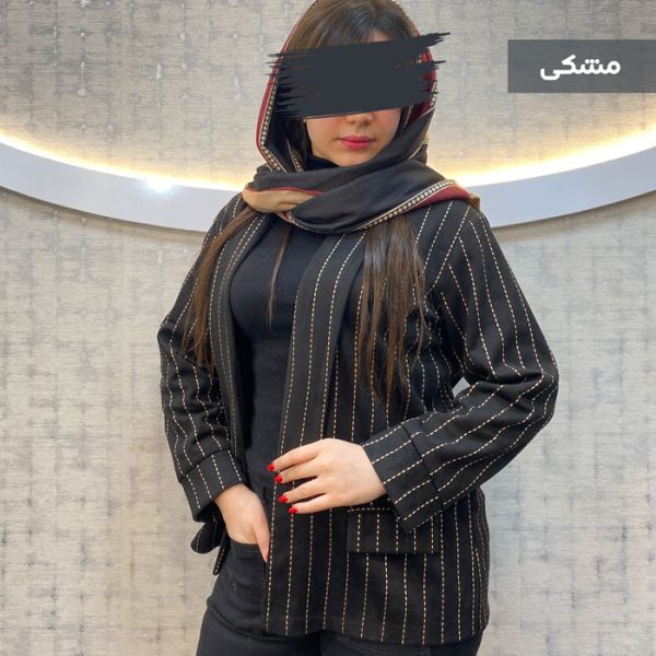 کت زنانه جنس سوییت رنگ مشکی