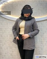 کت زنانه جنس مراکشی رنگ مشکی