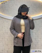 کت زنانه جنس مراکشی رنگ مشکی