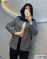 کت زنانه جنس مراکشی رنگ مشکی