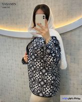 کت زنانه جنس ژاکارد رنگ مشکی