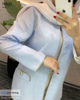 تک کت زنانه رنگ آسمونی