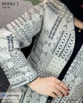 کت مزونی زنانه پارچه ژاکارد مشکی