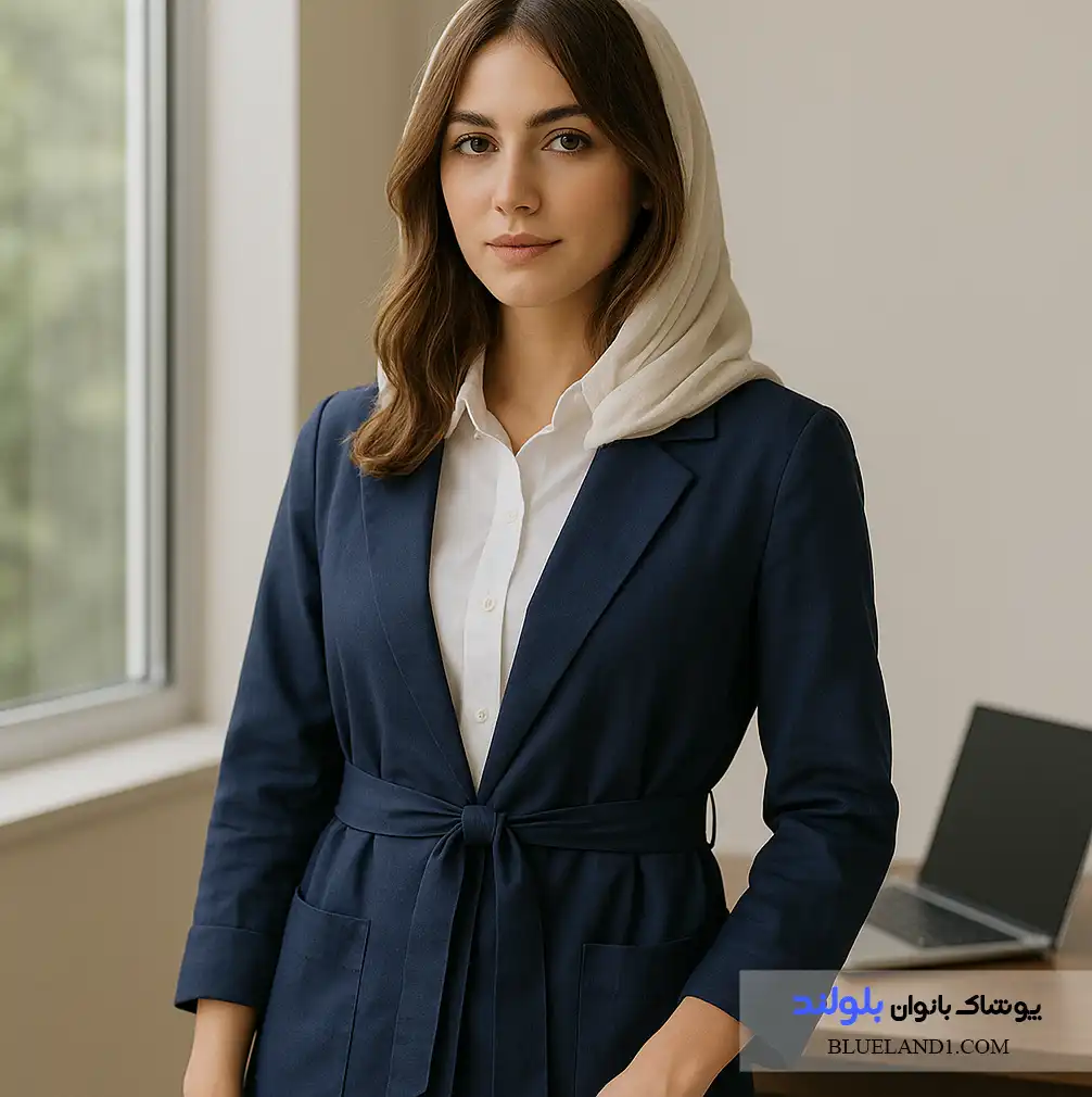 شومیز سفید رسمی برای استایل کاری زنانه در تابستان