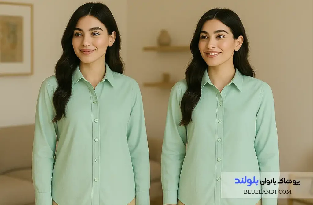 شومیز های دخترانه با جنس داکرون