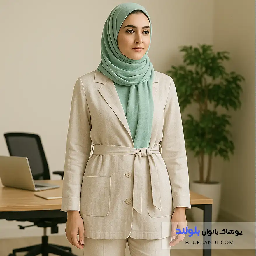  مانتوی تابستانی مناسب محیط اداری، راحت، ساده و حرفه‌ای.