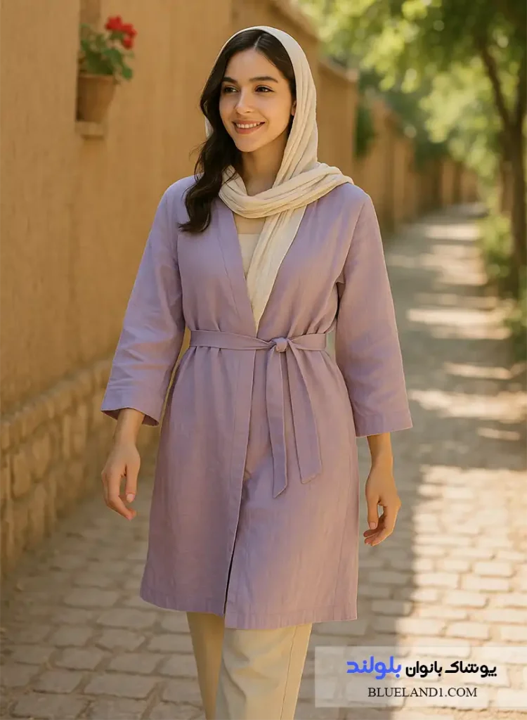 مانتوی تابستانی خنک و آزاد برای سفر دخترانه در ایران