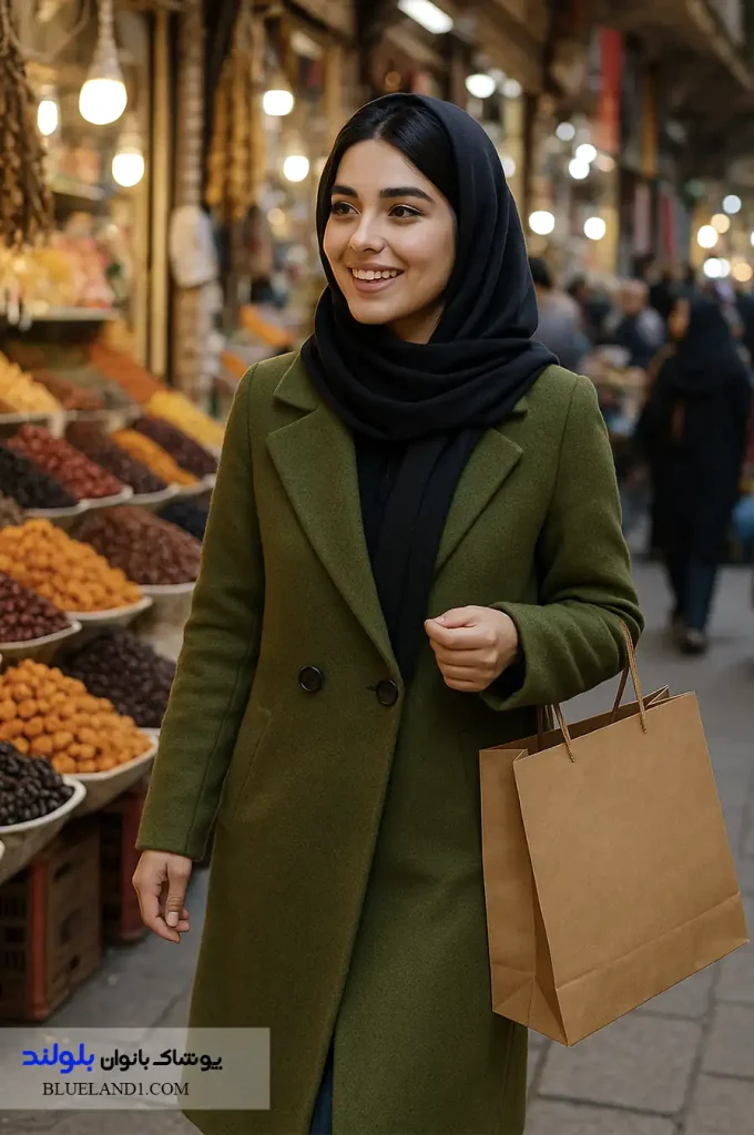 پالتو فوتر دخترانه و زنانه برای استایل روزمره پاییز و زمستان.