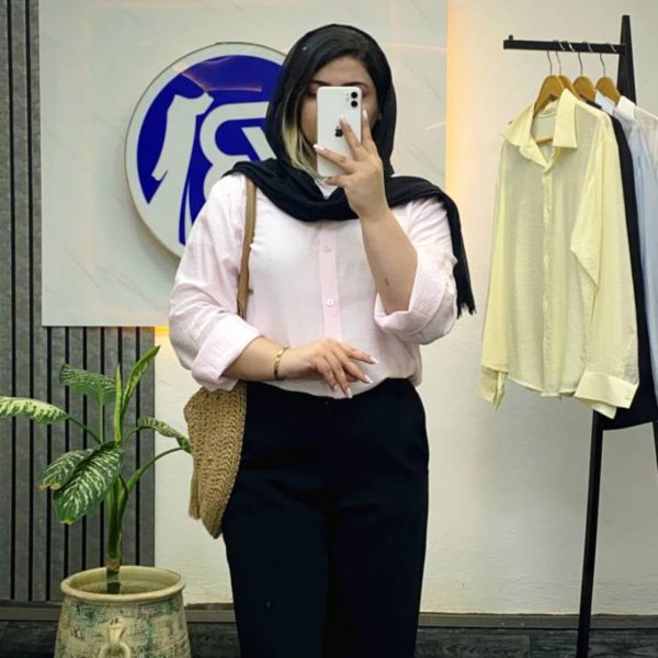 شومیز الی جنس پری شیشه ای ابریشم 148